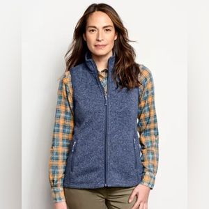 Orvis R65 sweater fleece vest
